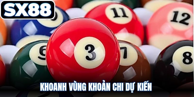 Khoanh vùng khoản chi dự kiến
