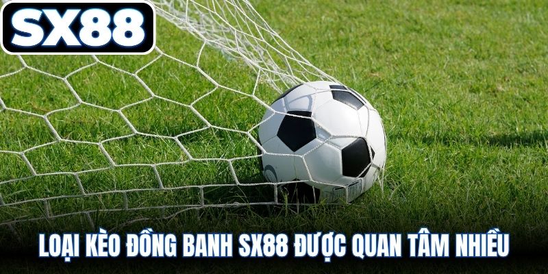 Loại kèo đồng banh SX88 được quan tâm nhiều