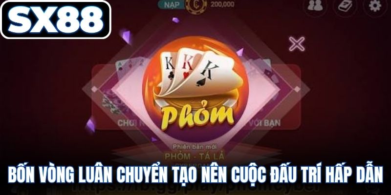 Bốn vòng luân chuyển tạo nên cuộc đấu trí hấp dẫn
